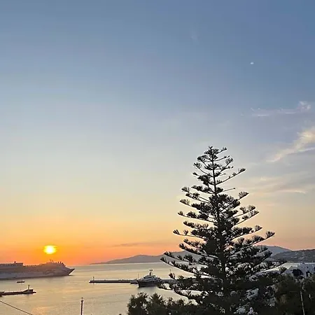 아파트호텔 Rania Sea View Mykonos Town